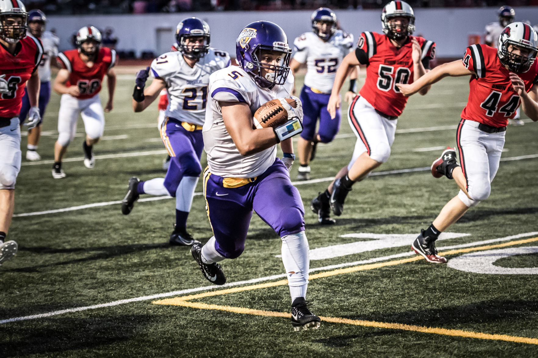 High school football: Racine Lutheran at Union Grove